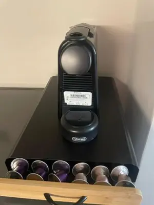 a black item is sitting in a box at Steki Luxury Room 2 in Chania Town
