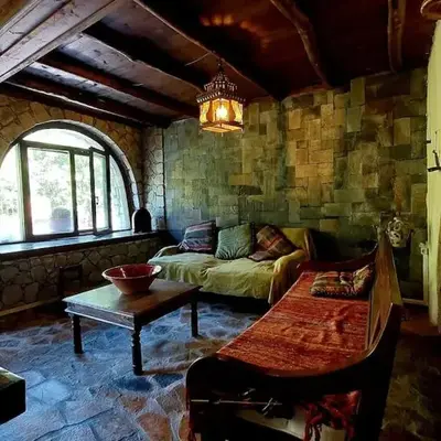 Diving into silence - Traditional Stone House