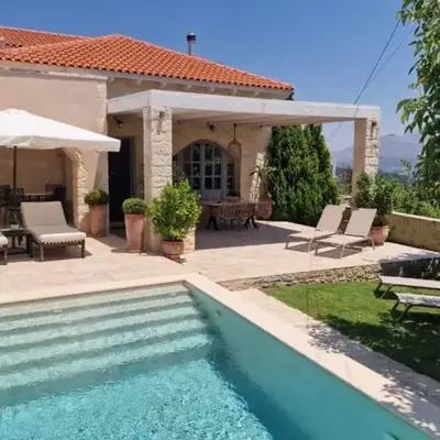Artemis Apollonas Villa I Luxury Escape with Pool