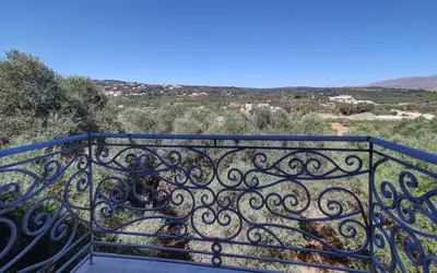 a view from the balcony of a house at Constantin in Dhémbla