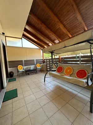 a room with a table with fruits on it at Casa Emanuel in Chania Town