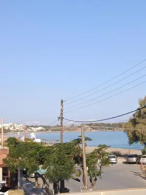 a view of a river and a bridge at By the sea in Chania Town