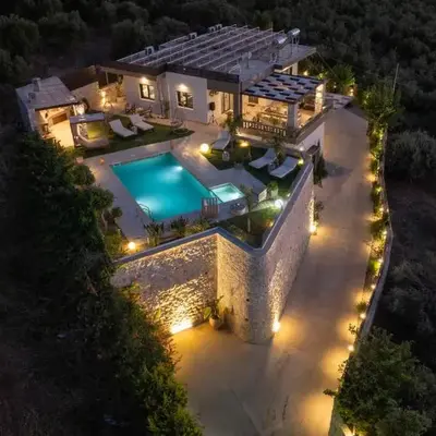Villa Lady Dafni with private heated pool