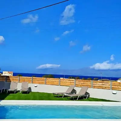 Balos Residence private pool Seafront Seaview