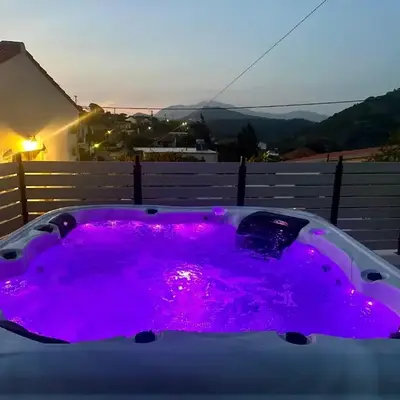 Villa Eftychia Serene Getaway with Hot Tub in a Quiet Location