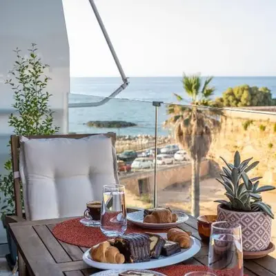 Cretan Sea View Apt 8mins to beach