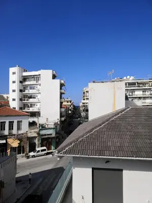 a view from the roof of a building in a city at Centro Apartment in Chania Town